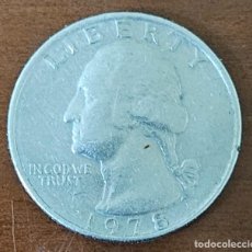 Monedas antiguas de América: MONEDA UN CUARTO DE DÓLAR WASHINGTON 1978 EE.UU.