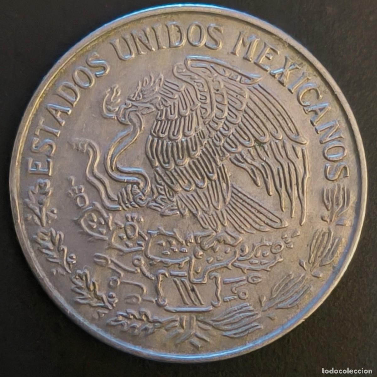 Monedas antiguas de Am&eacute;rica: M&eacute;xico 1 peso, 1977 - Foto 2