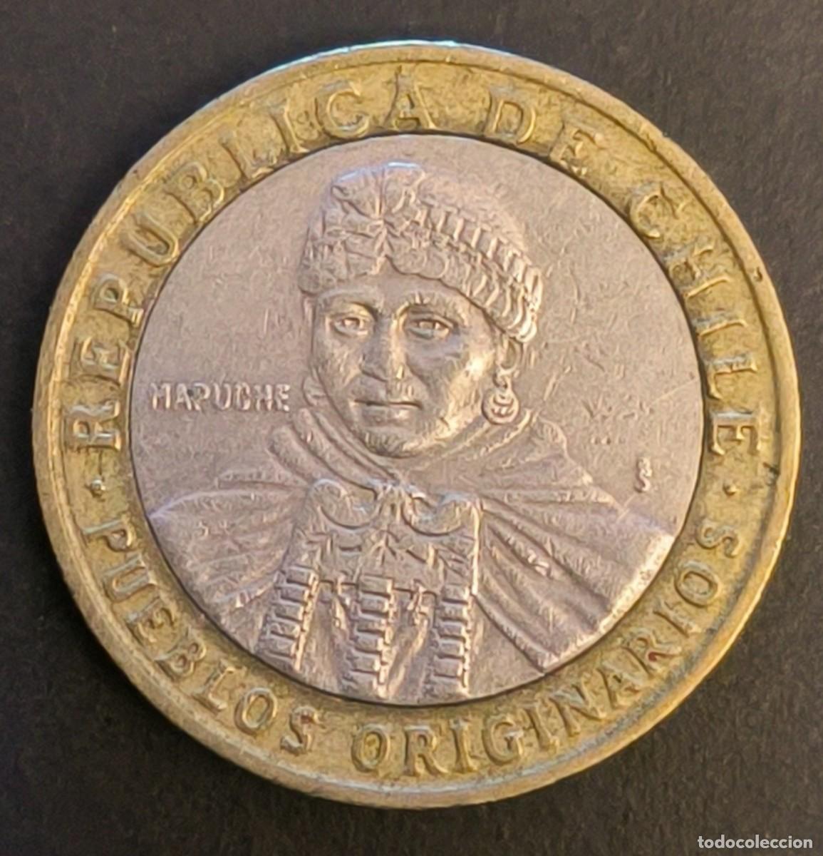 Monedas antiguas de Am&eacute;rica: Chile 100 pesos, 2008 - Foto 1