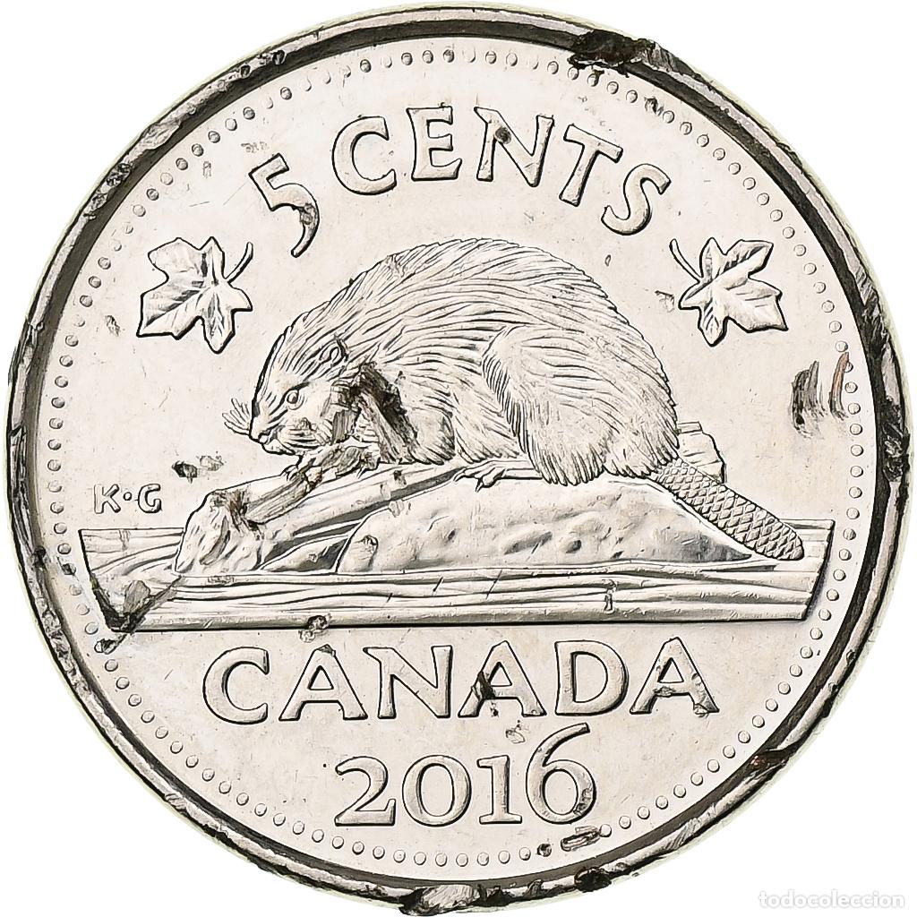 Monedas antiguas de Am&eacute;rica: [#1383111] Canad&aacute;, 5 Cents, 2016 - Foto 2