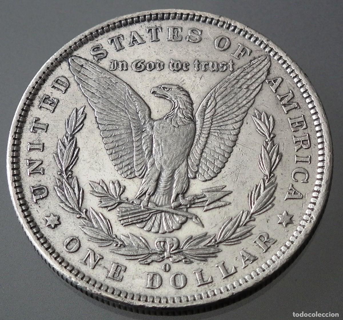Monedas antiguas de Am&eacute;rica: MONEDA 1 D&Oacute;LAR MORGAN 1881 - CECA MARCA 0 - Foto 2