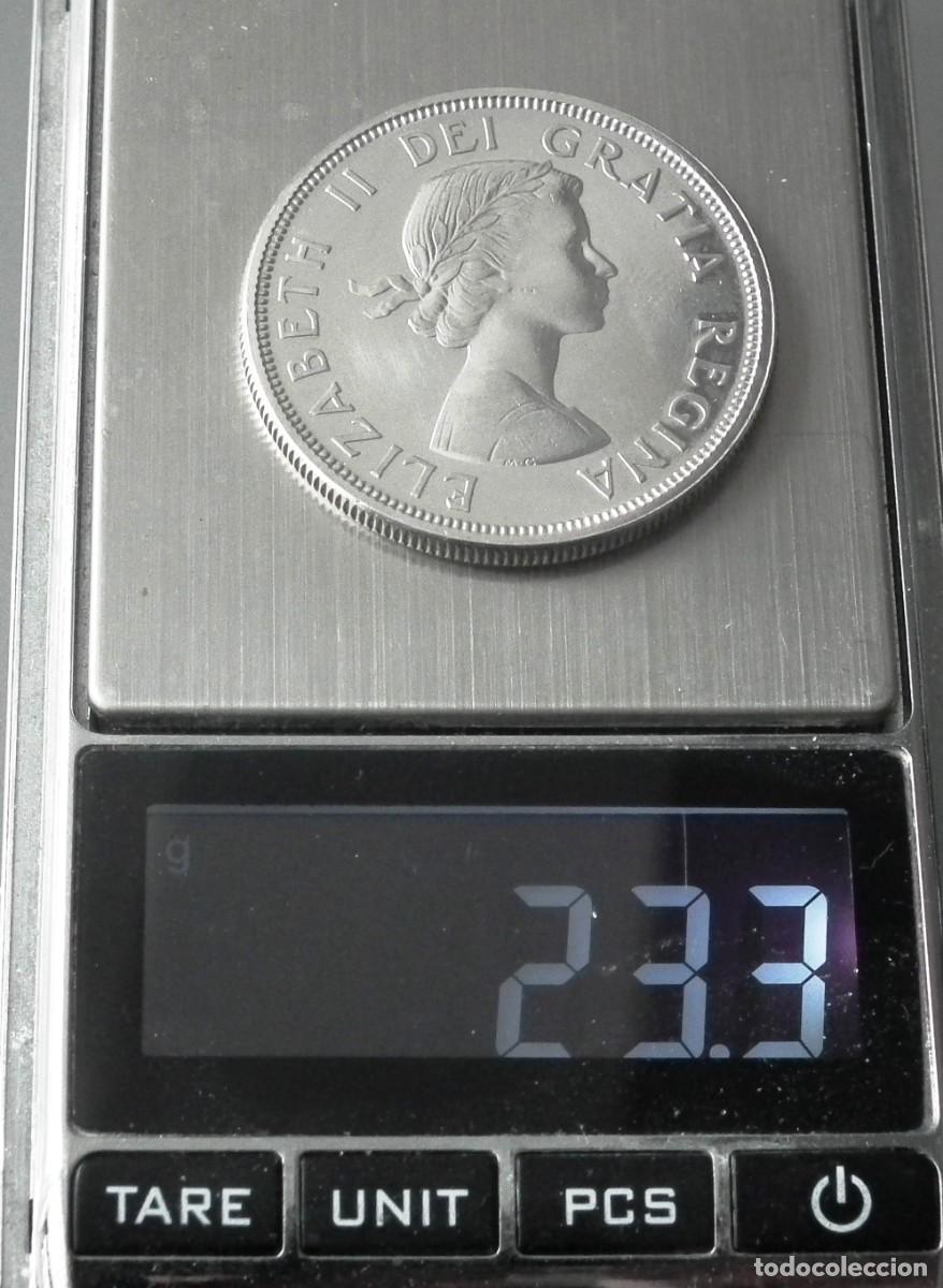 Monedas antiguas de Am&eacute;rica: CANADA 1 D&Oacute;LAR 1964 - Foto 3