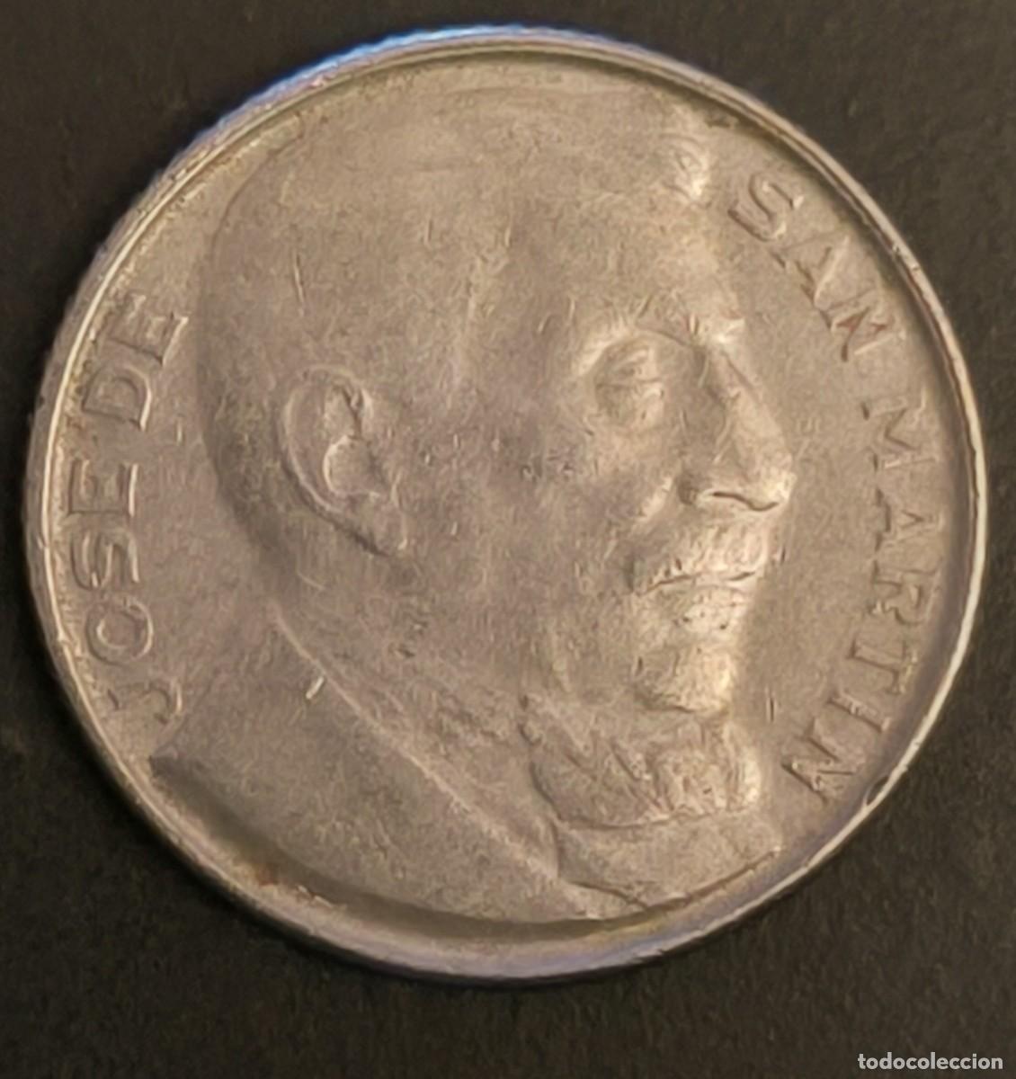 Monedas antiguas de Am&eacute;rica: Argentina 20 centavos, 1950 - Foto 1