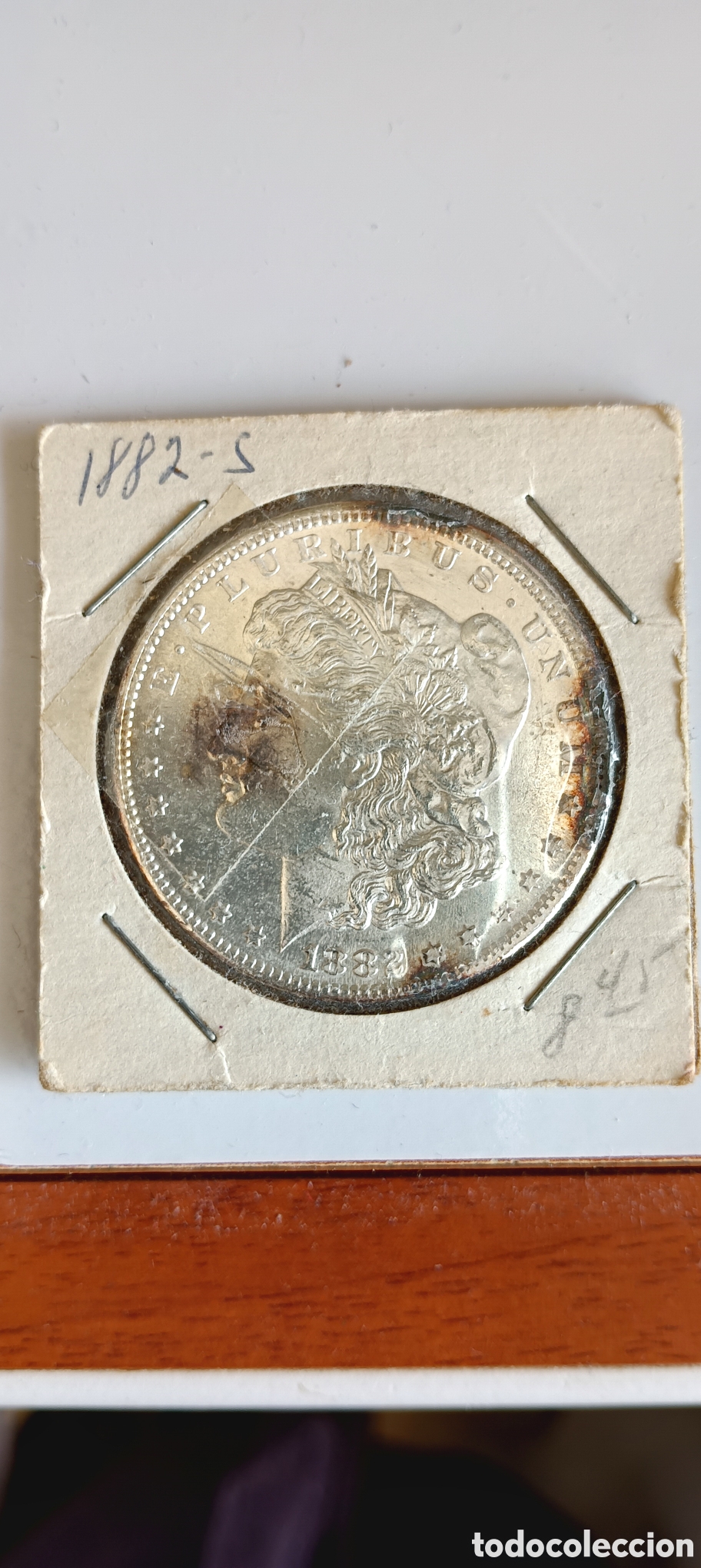 Monedas antiguas de Am&eacute;rica: Moneda 1 Dolar USA de 1882 - Foto 1