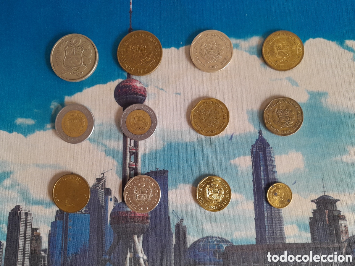 Monedas antiguas de Am&eacute;rica: MONEDAS DE PERU SUDAMERICA - Foto 1