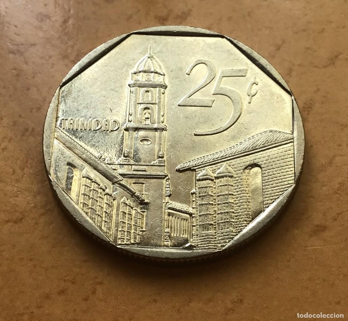 Monedas antiguas de Am&eacute;rica: 25 centavos de Cuba. A&ntilde;o 1994 - Foto 1