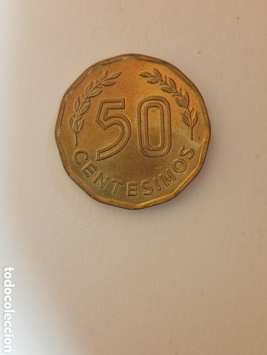 Monedas antiguas de Am&eacute;rica: URUGUAY 50 C&Eacute;NTIMOS 1981 - Foto 1