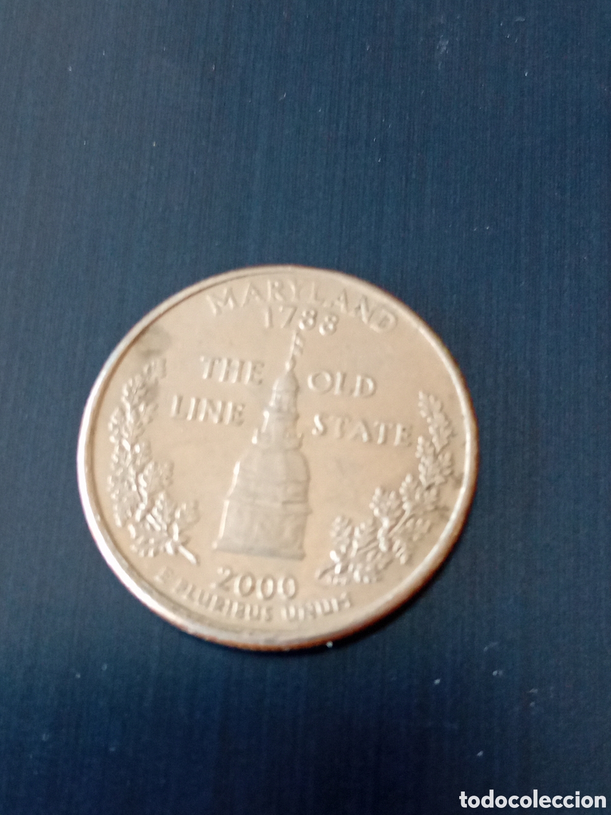 Monedas antiguas de Am&eacute;rica: Moneda un cuarto de d&oacute;lar 2000 - Foto 2