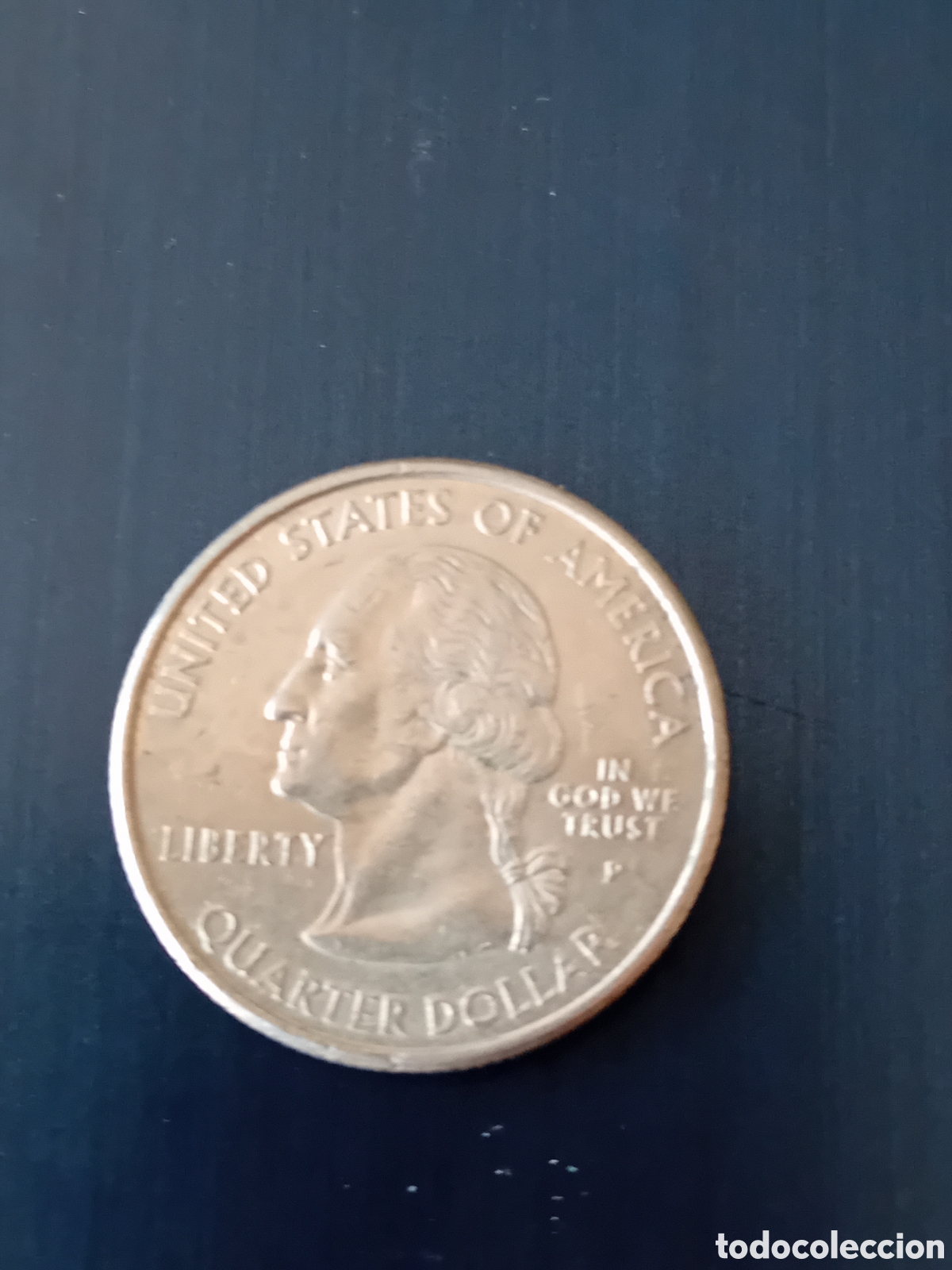 Monedas antiguas de Am&eacute;rica: Moneda un cuarto de d&oacute;lar 2000 - Foto 1