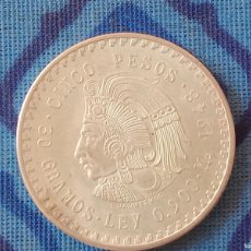 Monedas antiguas de América: MÉXICO: 5 PESOS DE PLATA DE 1948