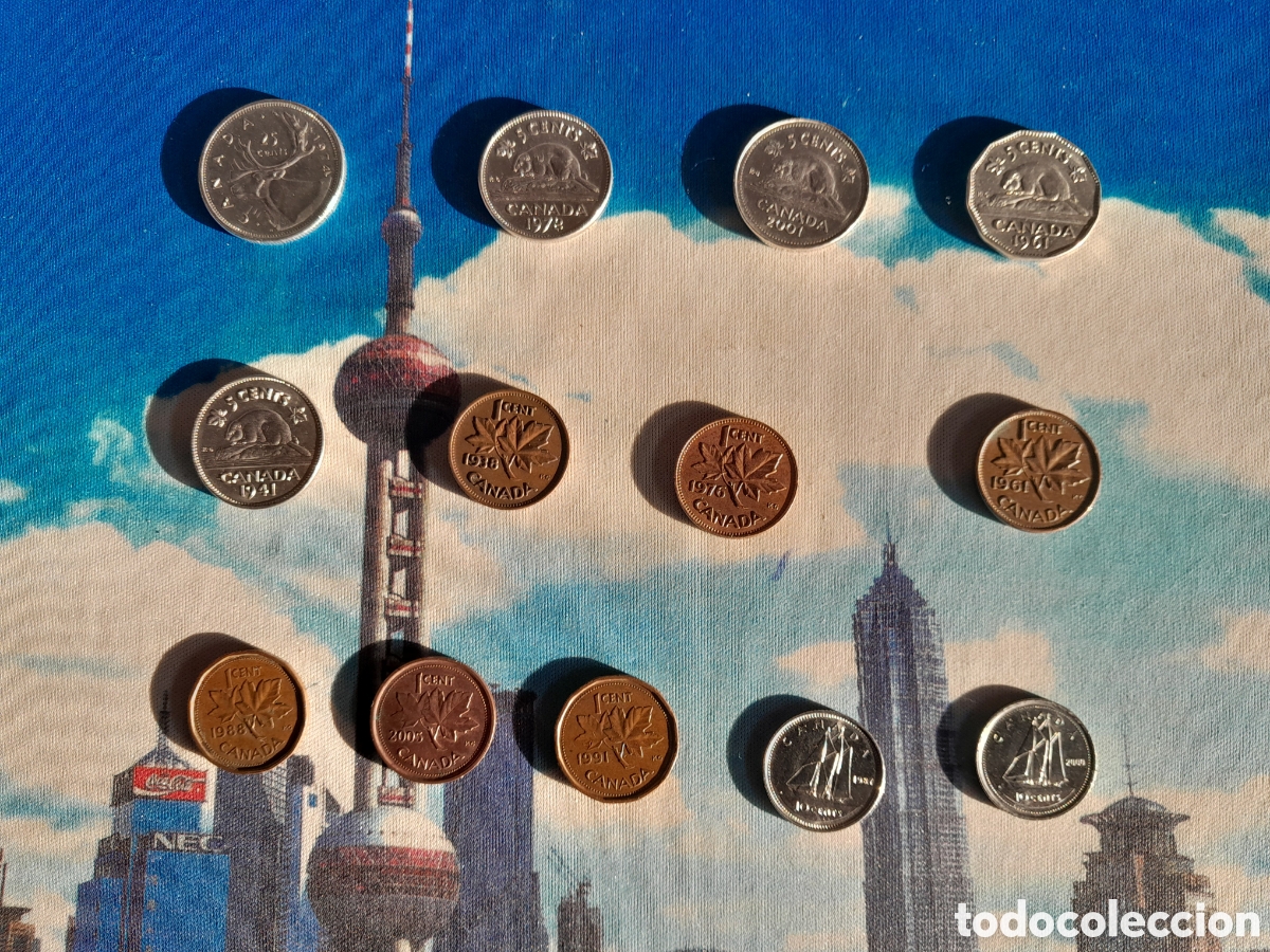 Monedas antiguas de Am&eacute;rica: MONEDAS DE CANADA CANADA - Foto 2