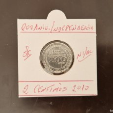 Monedas antiguas de América: VENEZUELA 25 CENTIMOS 2010 S/C KM=99 (NIQUEL-ACERO)200 ANIV.INDEPENDENCIA