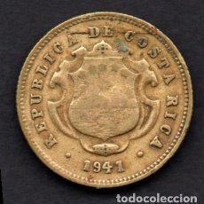 Monedas antiguas de América: COSTA RICA - 10 CENTAVOS 1941