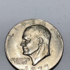 Monedas antiguas de América: 1 DÓLAR 1977 DÓLAR DE EISENHOWER METAL X-2