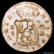 Monedas antiguas de América: FERNANDO VII (1808-1833). 2 REALES 1828. SEVILLA, J·B FALSA DE EPOCA