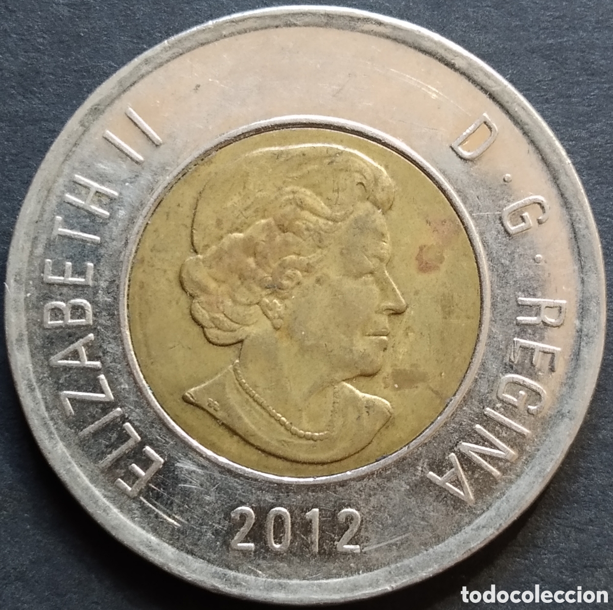 Monedas antiguas de Am&eacute;rica: MONEDA - CANADA 2 DOLLARES 2012 - Foto 2