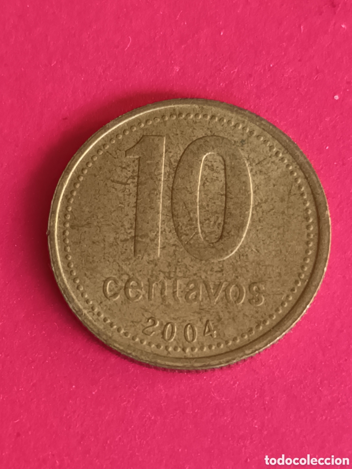 Monedas antiguas de Am&eacute;rica: ARGENTINA. 10 CENTAVOS DE 2004. - Foto 2