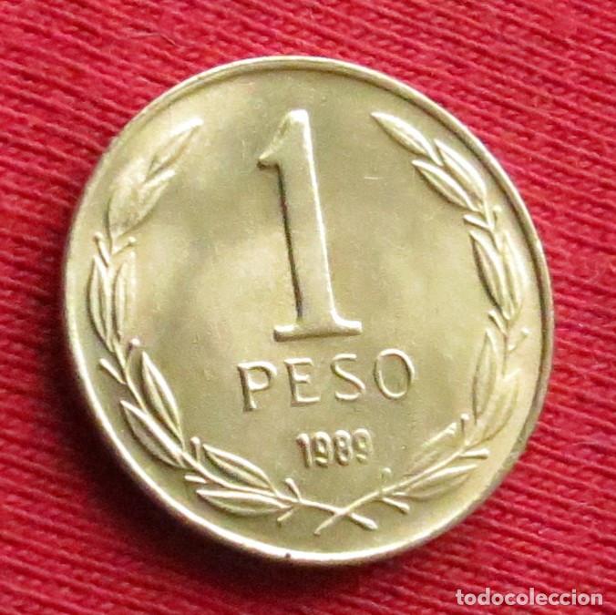 Monedas antiguas de Am&eacute;rica: Chile 1 peso 1989 - Foto 1
