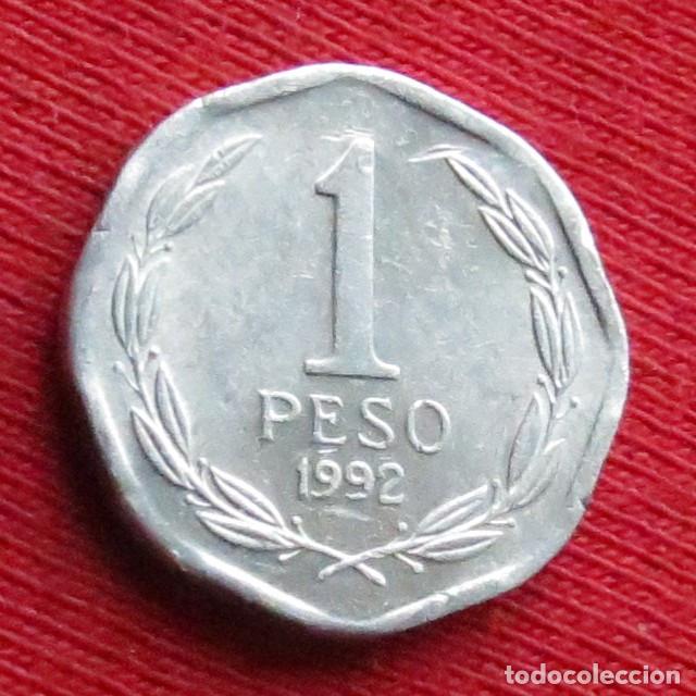 Monedas antiguas de Am&eacute;rica: Chile 1 peso 1992 - Foto 1