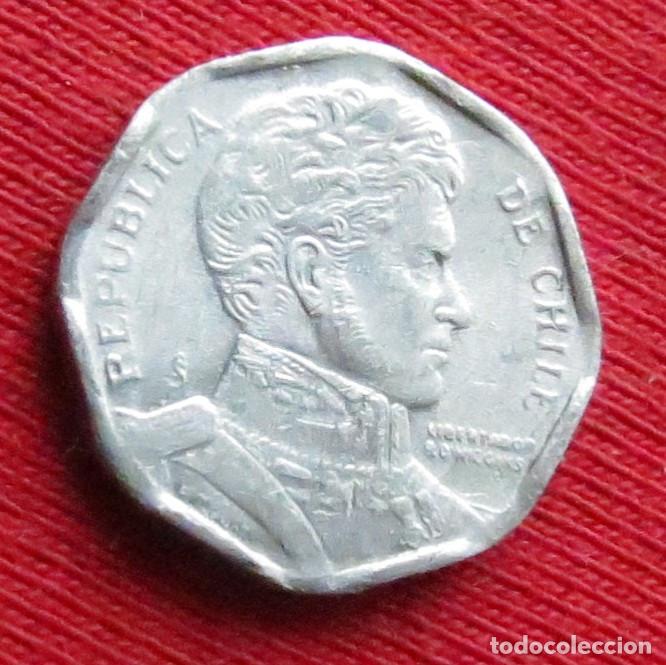 Monedas antiguas de Am&eacute;rica: Chile 1 peso 1993 - Foto 2