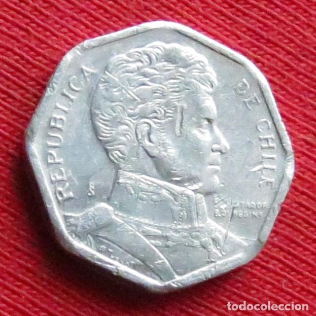 Monedas antiguas de Am&eacute;rica: Chile 1 peso 1996 - Foto 2