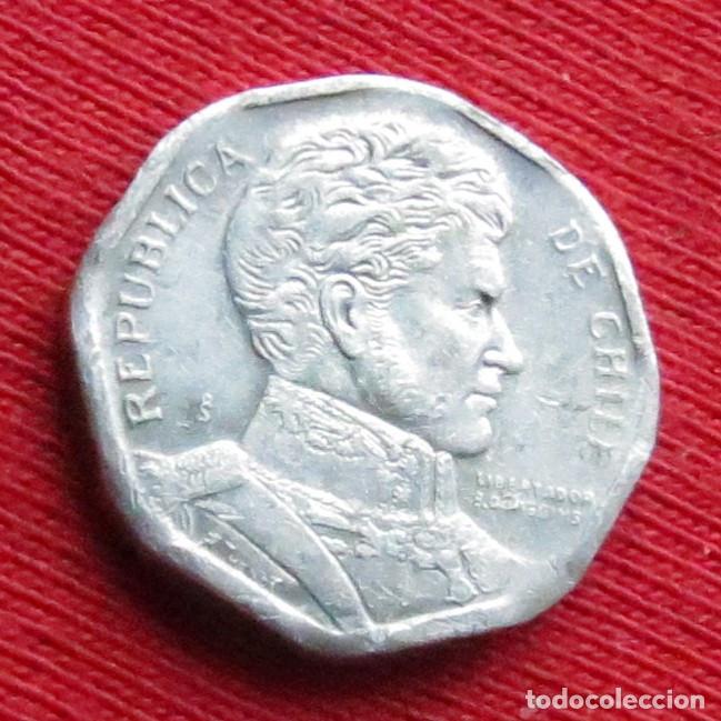 Monedas antiguas de Am&eacute;rica: Chile 1 peso 1997 - Foto 2