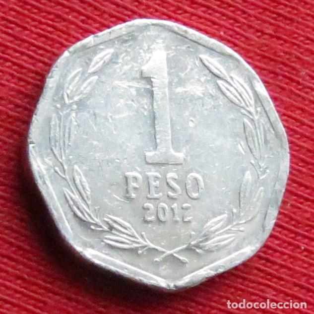 Monedas antiguas de Am&eacute;rica: Chile 1 peso 2012 - Foto 1