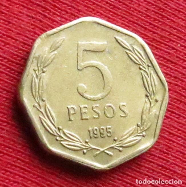 Monedas antiguas de Am&eacute;rica: Chile 5 peso 1995 - Foto 1