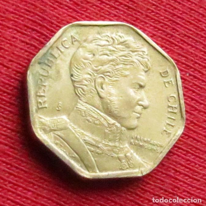 Monedas antiguas de Am&eacute;rica: Chile 5 peso 1995 - Foto 2