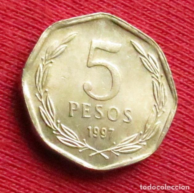 Monedas antiguas de Am&eacute;rica: Chile 5 peso 1997 - Foto 1