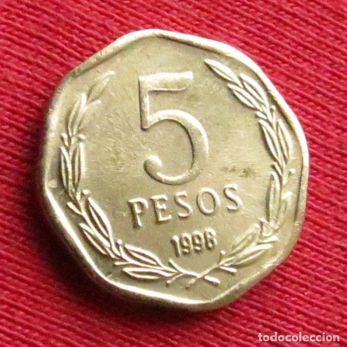 Monedas antiguas de Am&eacute;rica: Chile 5 peso 1998 - Foto 1