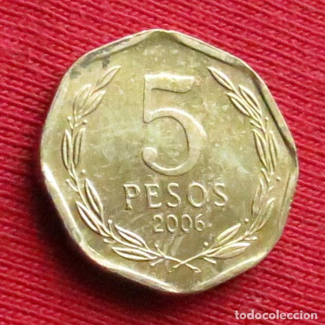 Monedas antiguas de Am&eacute;rica: Chile 5 peso 2006 - Foto 1