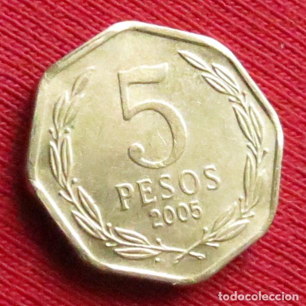 Monedas antiguas de Am&eacute;rica: Chile 5 peso 2005 - Foto 1