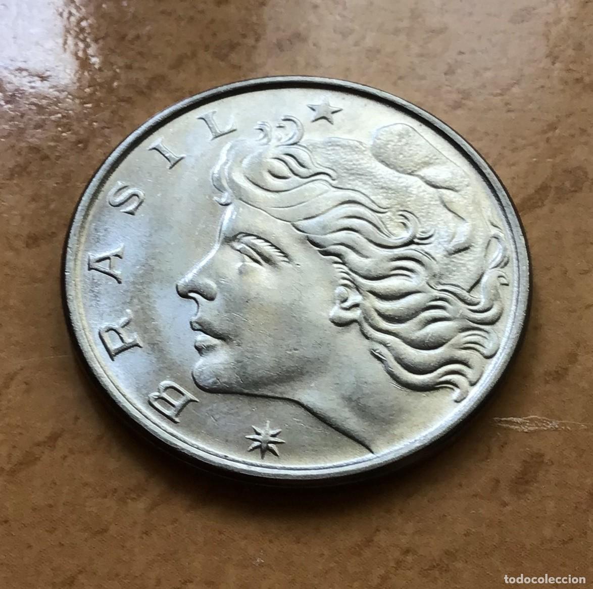 Monedas antiguas de Am&eacute;rica: 50 centavos de Brasil. A&ntilde;o 1978 - Foto 2
