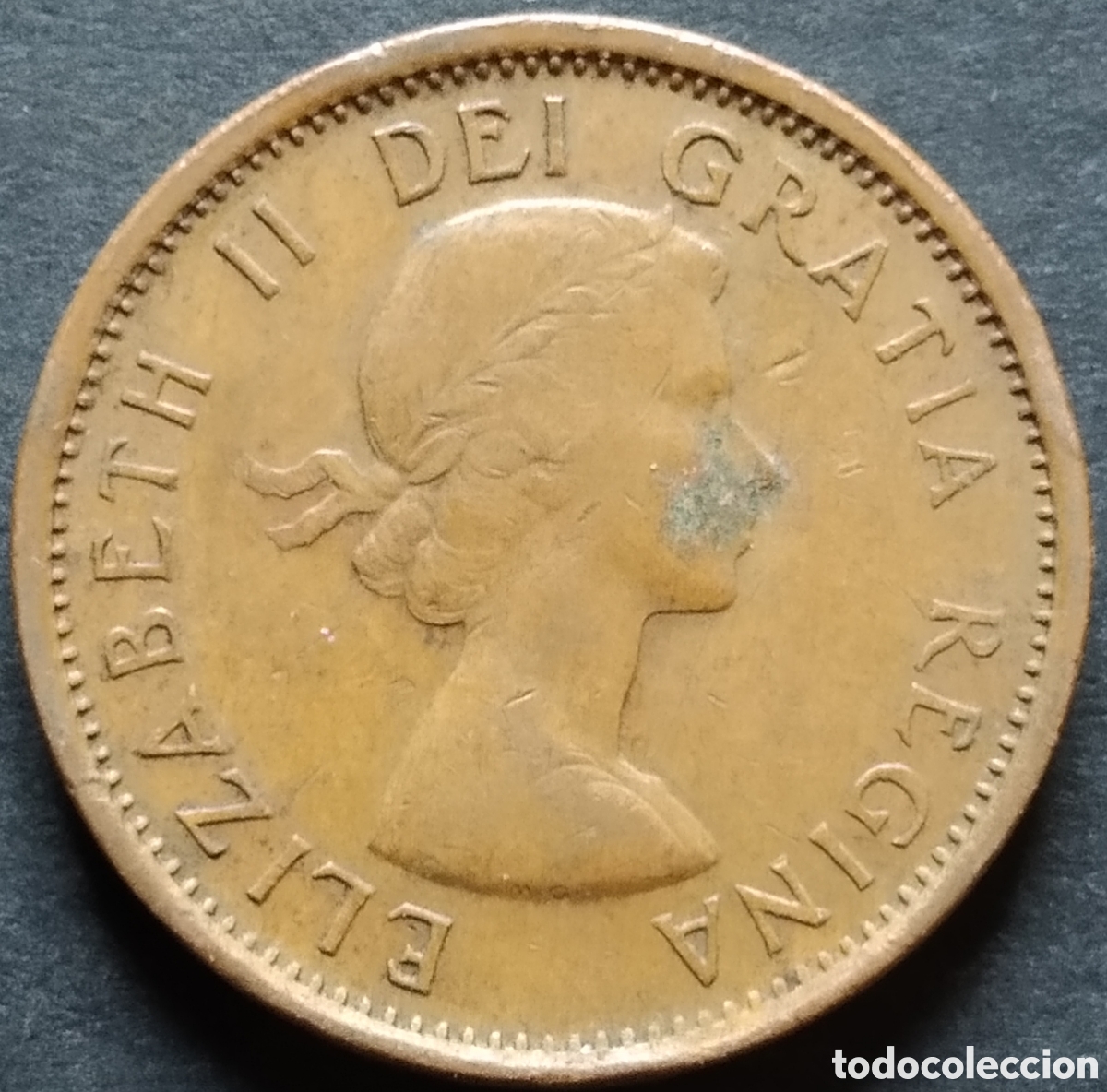 Monedas antiguas de Am&eacute;rica: MONEDA - CANADA 1 CENT 1957 - Foto 2