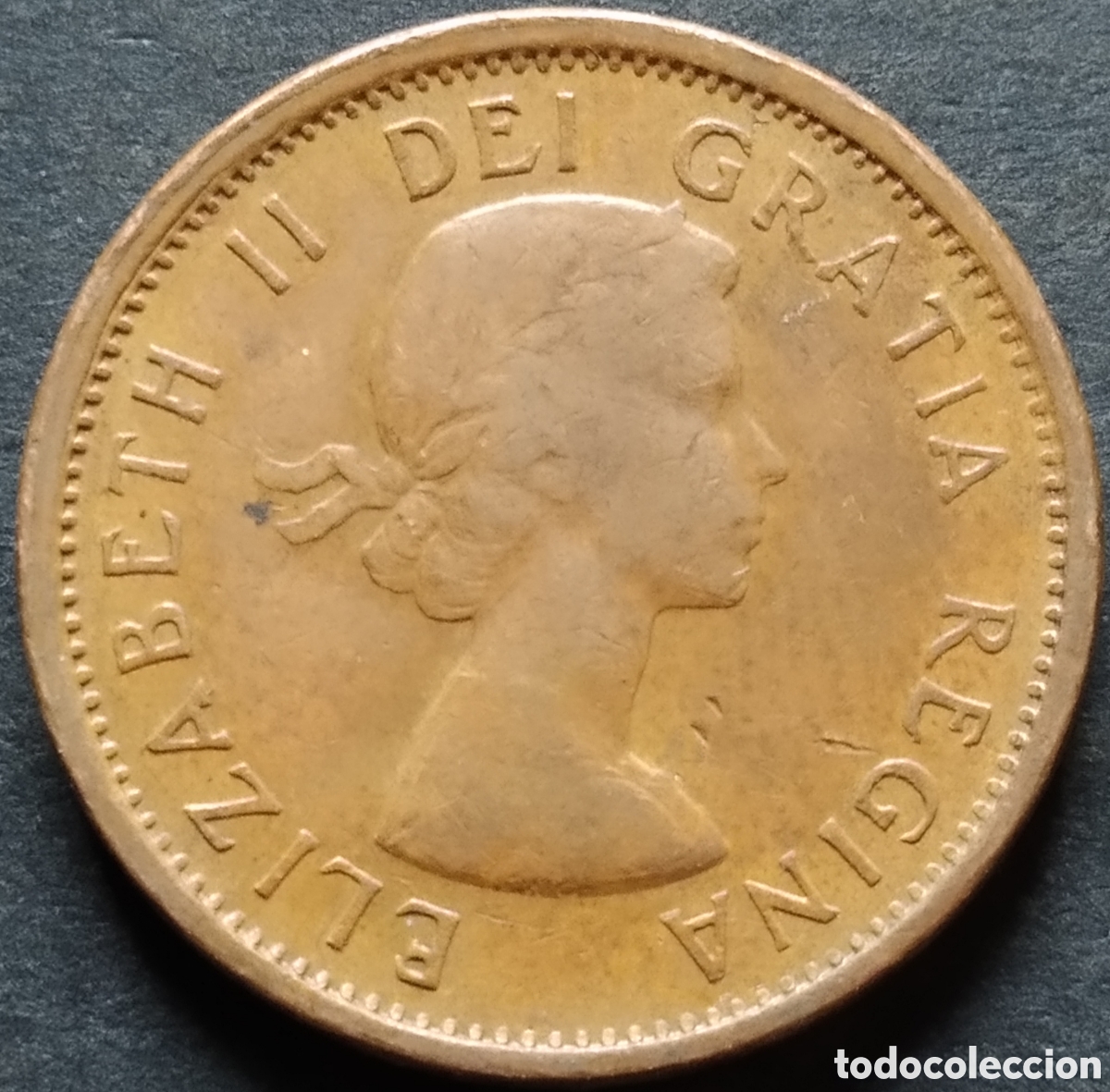 Monedas antiguas de Am&eacute;rica: MONEDA - CANADA 1 CENT 1963 - Foto 2