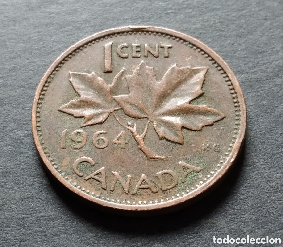 Monedas antiguas de Am&eacute;rica: MONEDA - CANADA 1 CENT 1964 - Foto 3