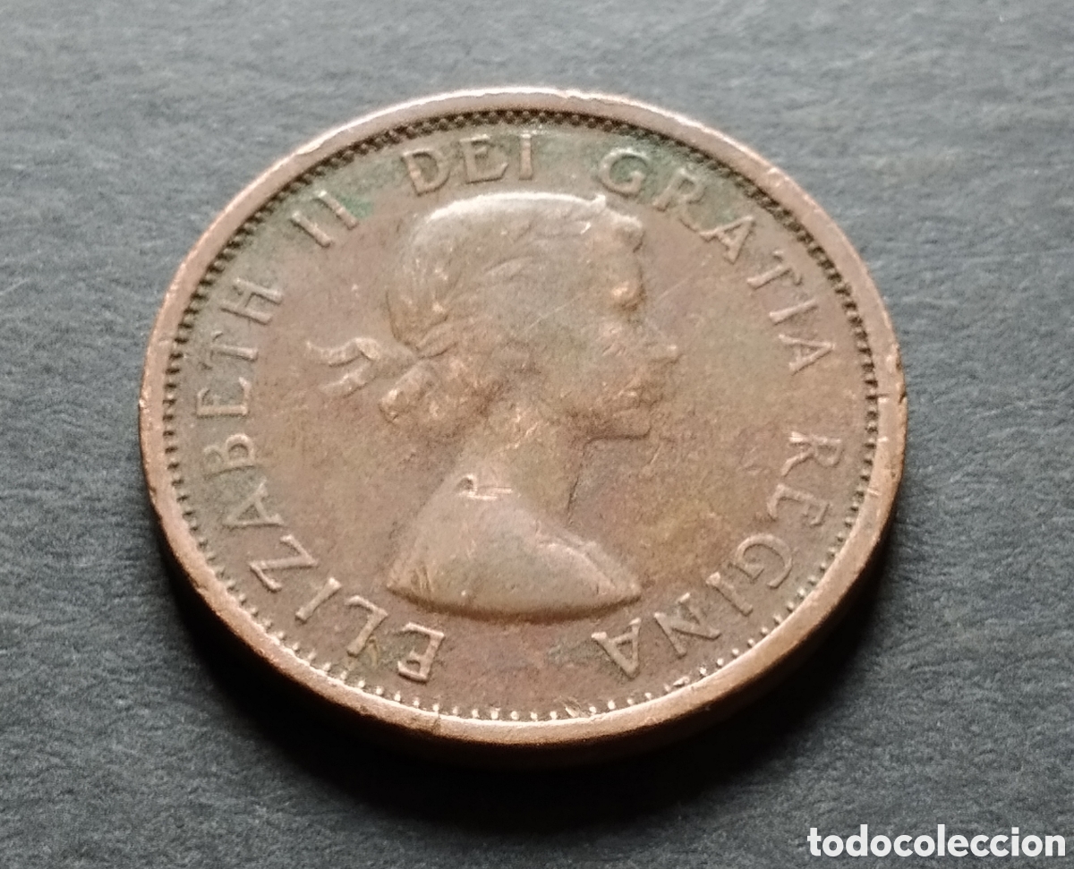 Monedas antiguas de Am&eacute;rica: MONEDA - CANADA 1 CENT 1964 - Foto 4