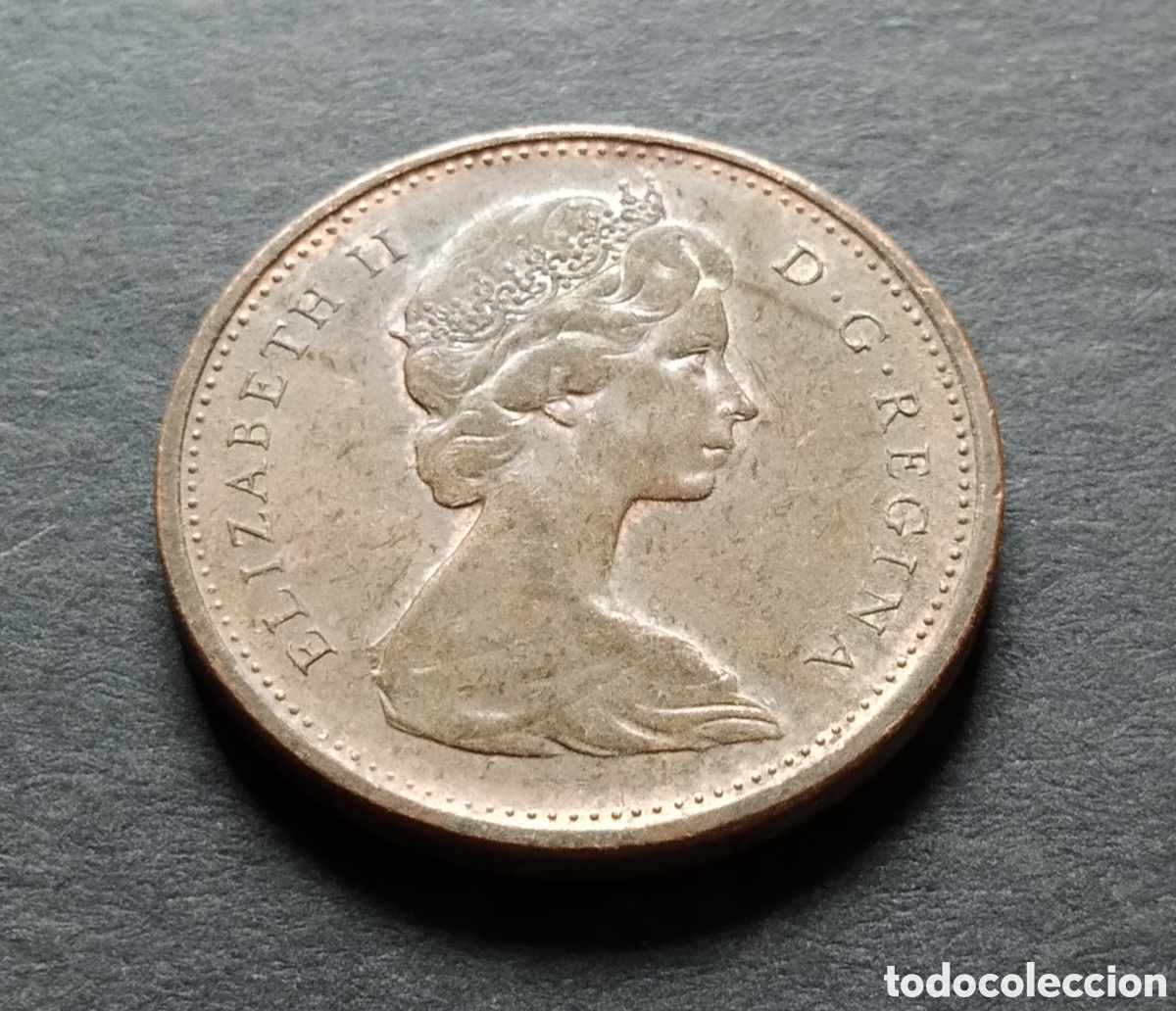 Monedas antiguas de Am&eacute;rica: MONEDA - CANADA 1 CENT 1965 - Foto 4