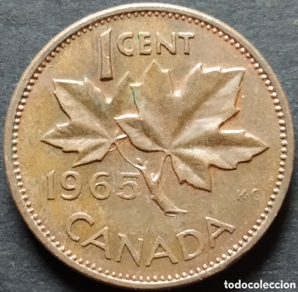 Monedas antiguas de Am&eacute;rica: MONEDA - CANADA 1 CENT 1965 - Foto 1