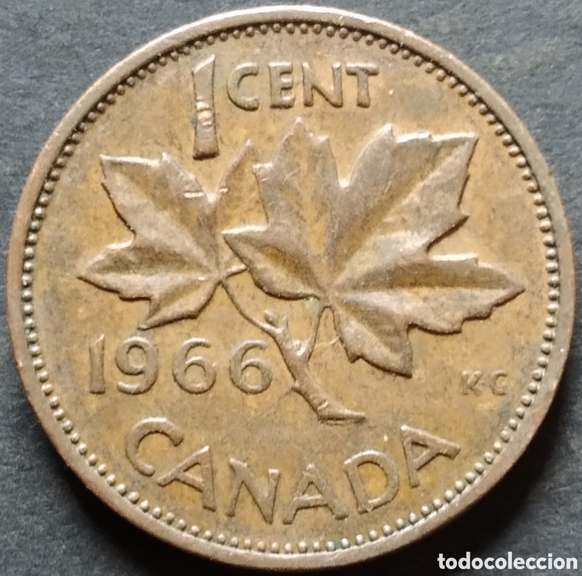 Monedas antiguas de Am&eacute;rica: MONEDA - CANADA 1 CENT 1966 - Foto 1