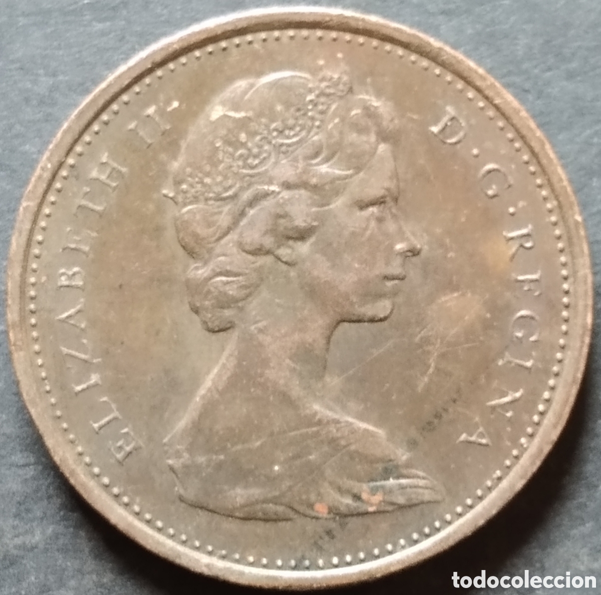 Monedas antiguas de Am&eacute;rica: MONEDA - CANADA 1 CENT 1971 - Foto 2