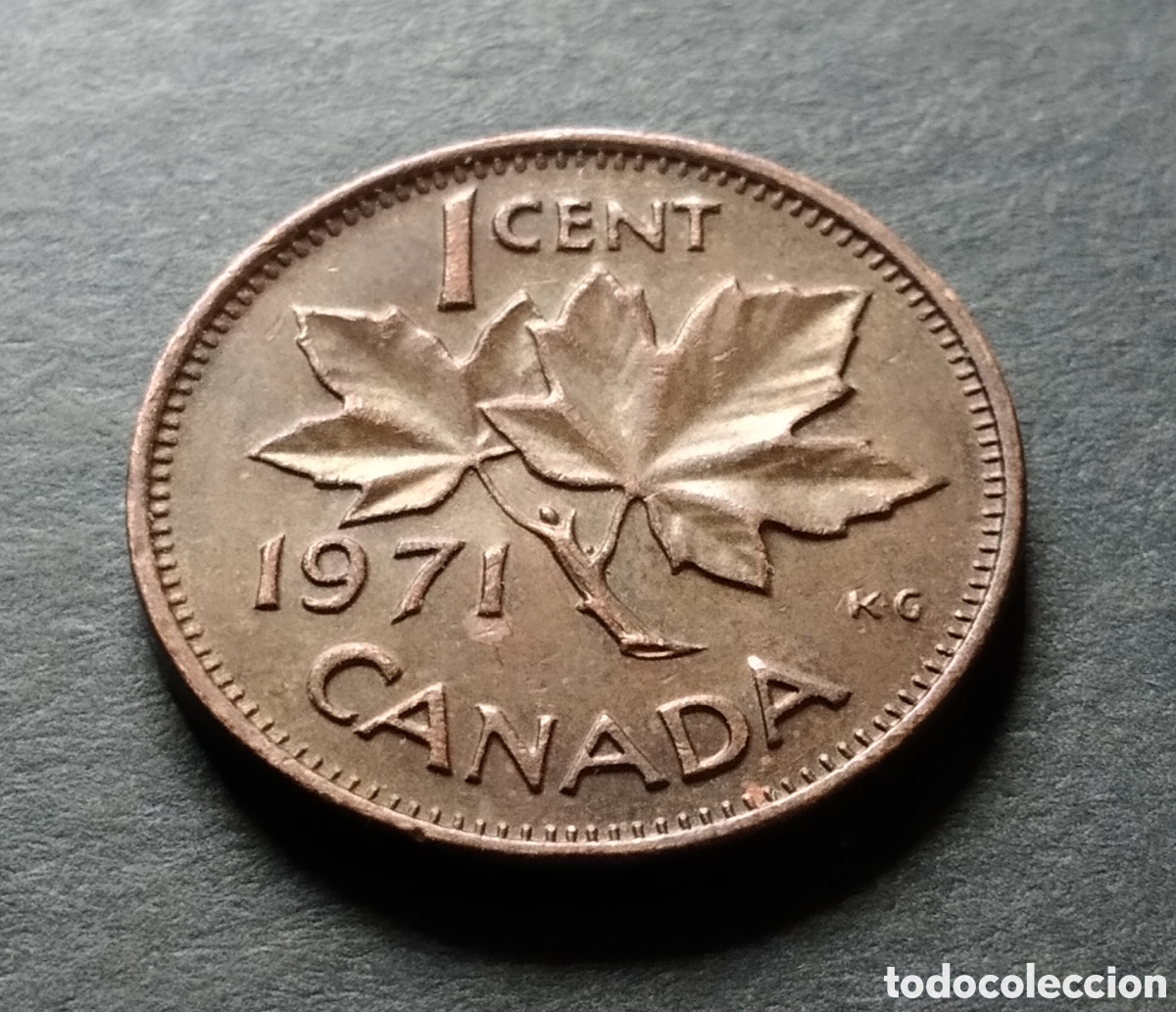 Monedas antiguas de Am&eacute;rica: MONEDA - CANADA 1 CENT 1971 - Foto 3