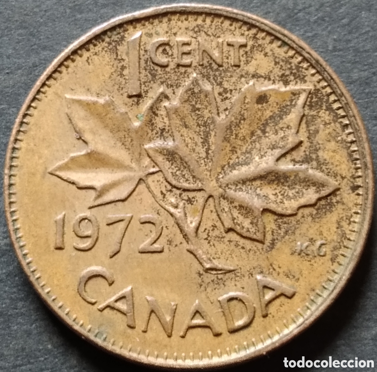 Monedas antiguas de Am&eacute;rica: MONEDA - CANADA 1 CENT 1972 - Foto 1