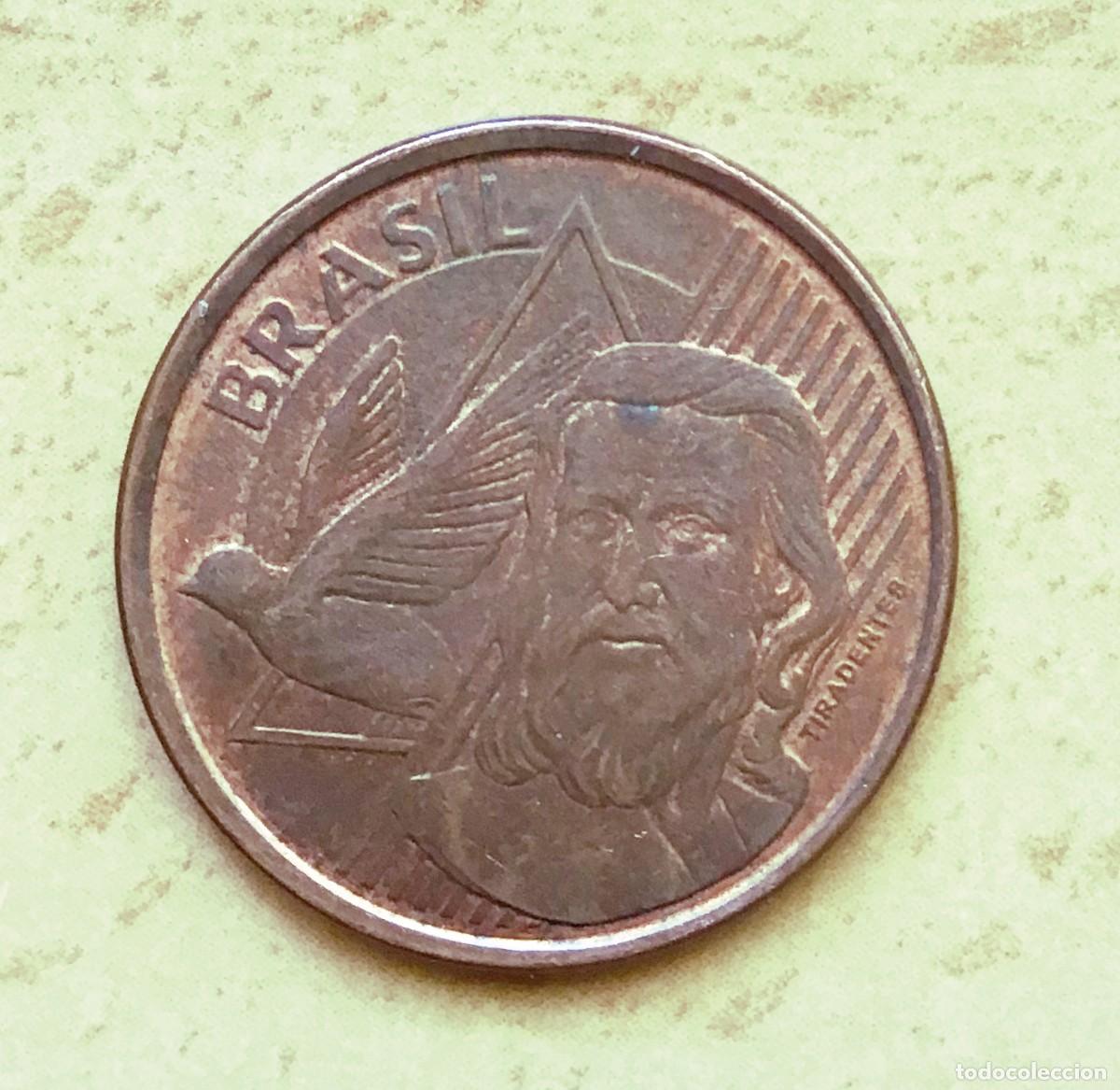 Monedas antiguas de Am&eacute;rica: 5 centavos de Brasil. A&ntilde;o 2010 - Foto 2