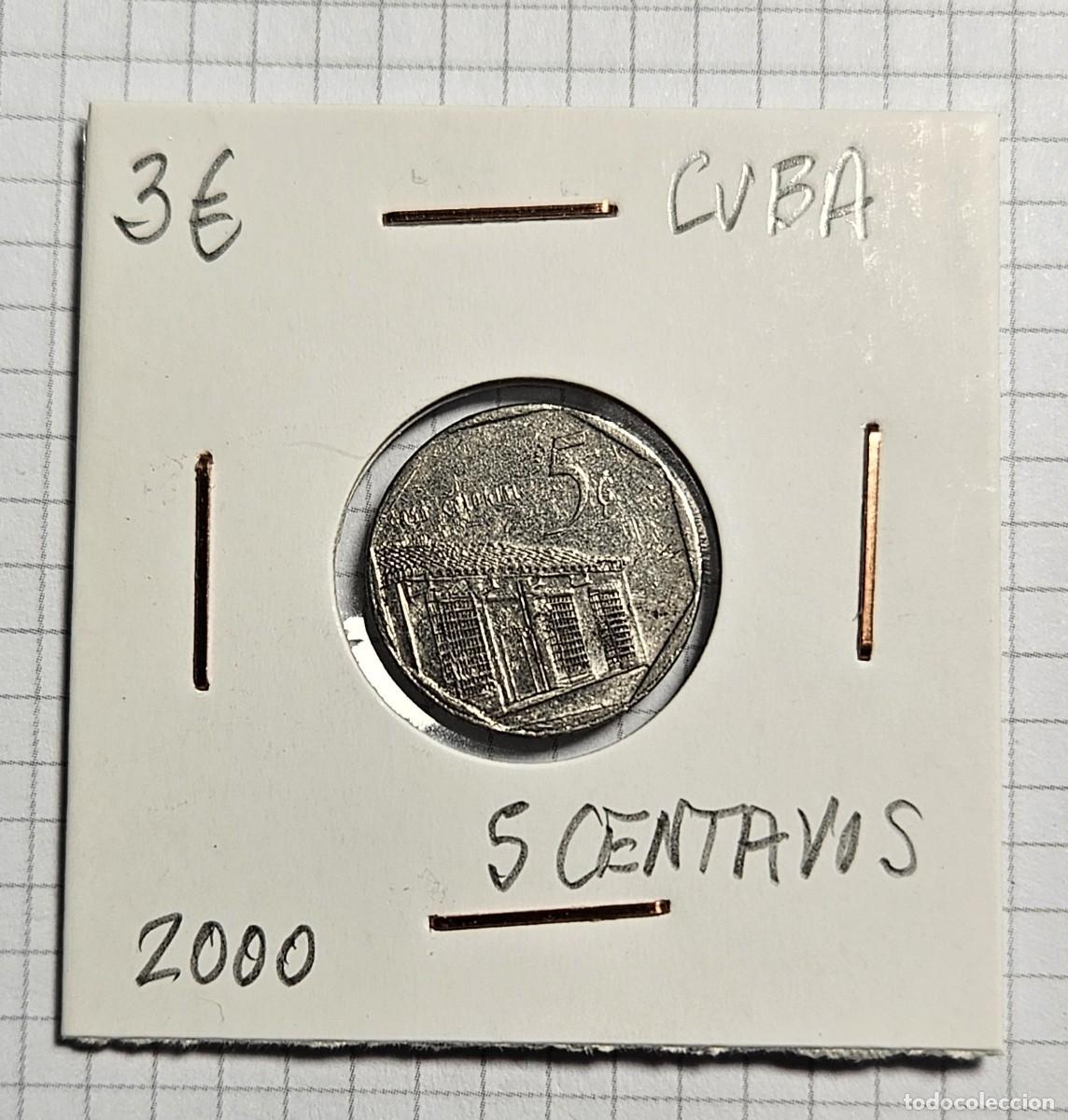 Monedas antiguas de Am&eacute;rica: MONEDA DE CUBA 2000 &rdquo;5 CENTAVOS&rdquo; - Foto 1