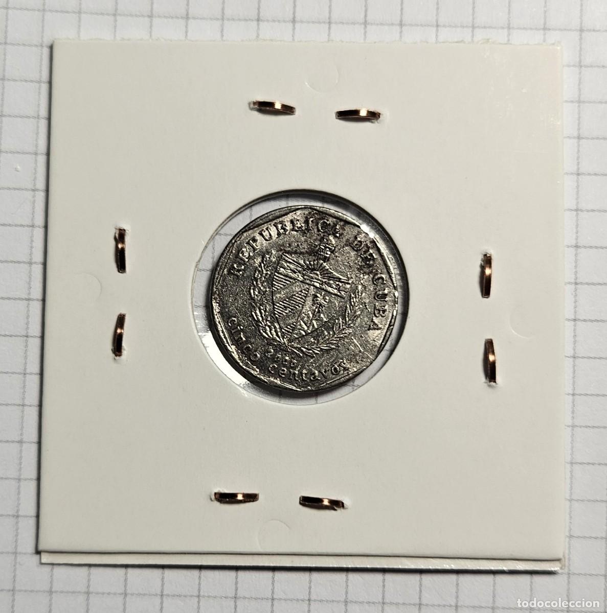Monedas antiguas de Am&eacute;rica: MONEDA DE CUBA 2000 &rdquo;5 CENTAVOS&rdquo; - Foto 2