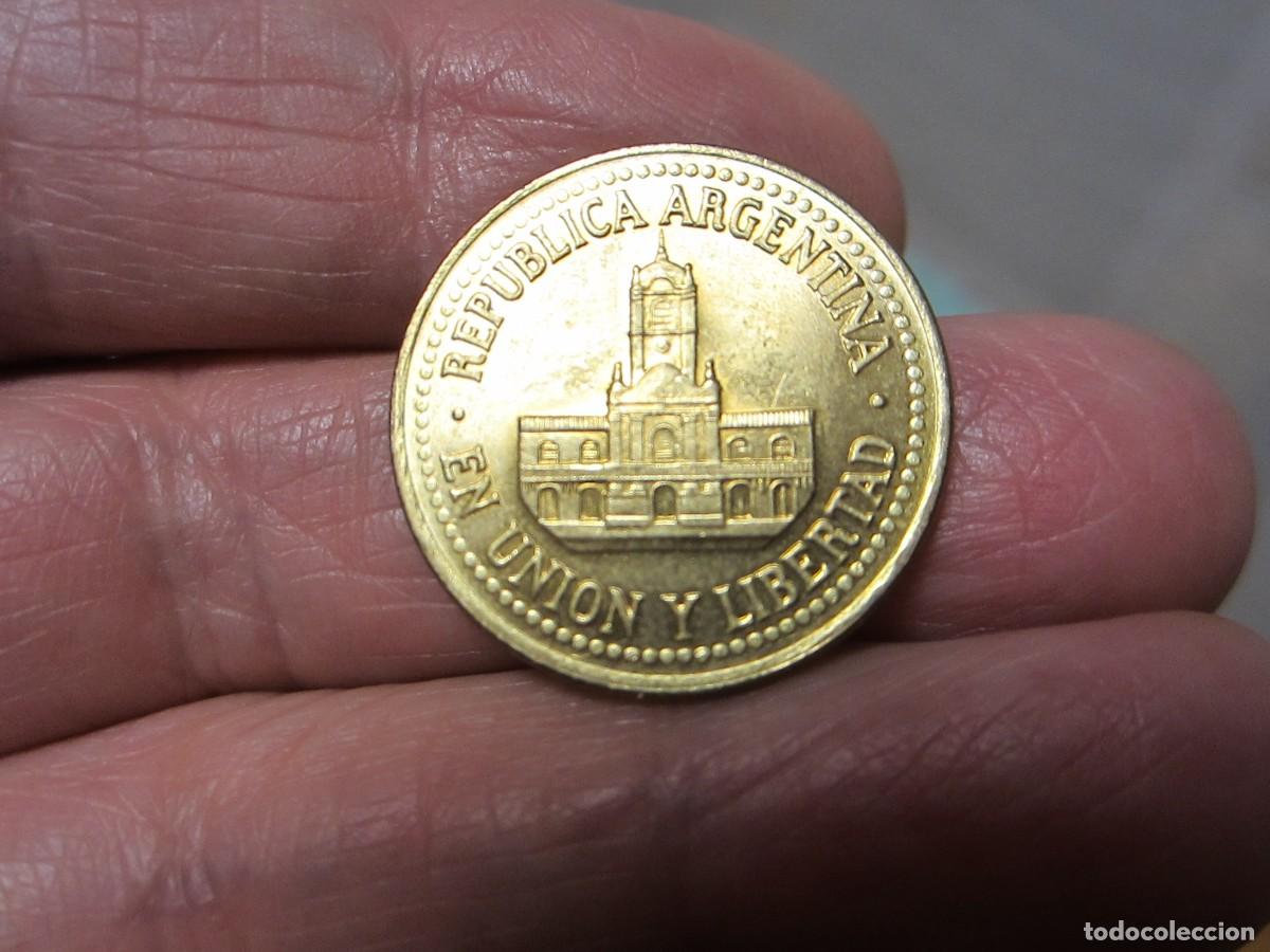 Monedas antiguas de Am&eacute;rica: MONEDA DE ARGENTINA DE 25 CENTAVOS DE 1992 - Foto 1