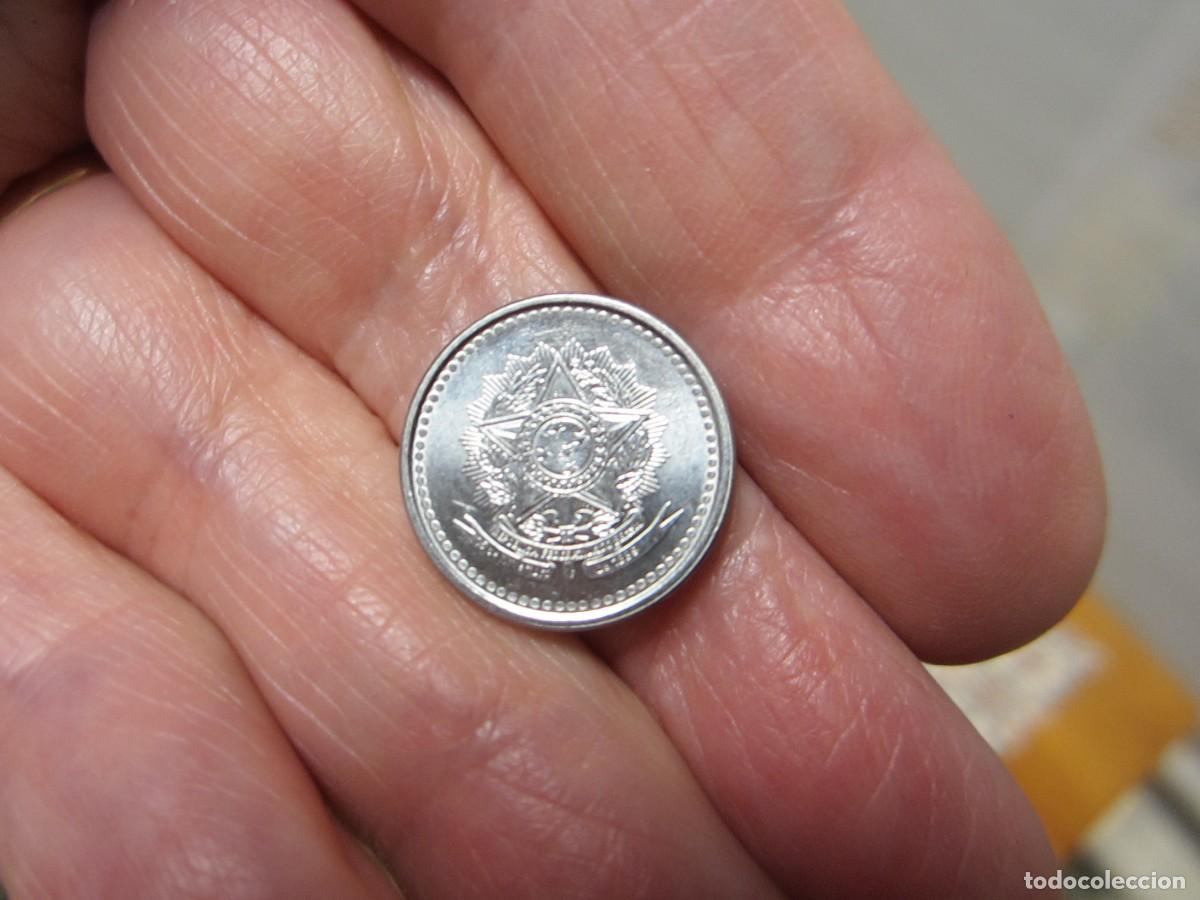 Monedas antiguas de Am&eacute;rica: MONEDA DE BRASIL DE 10 CENTAVOS DE 1986 - Foto 1