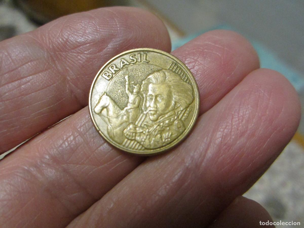 Monedas antiguas de Am&eacute;rica: MONEDA DE BRASIL DE 10 CENTAVOS DE 2008 - Foto 1
